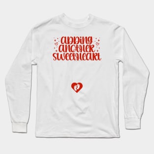 Valentines Day Pregnancy Announcement Gifts, Adding Another Sweetheart Long Sleeve T-Shirt